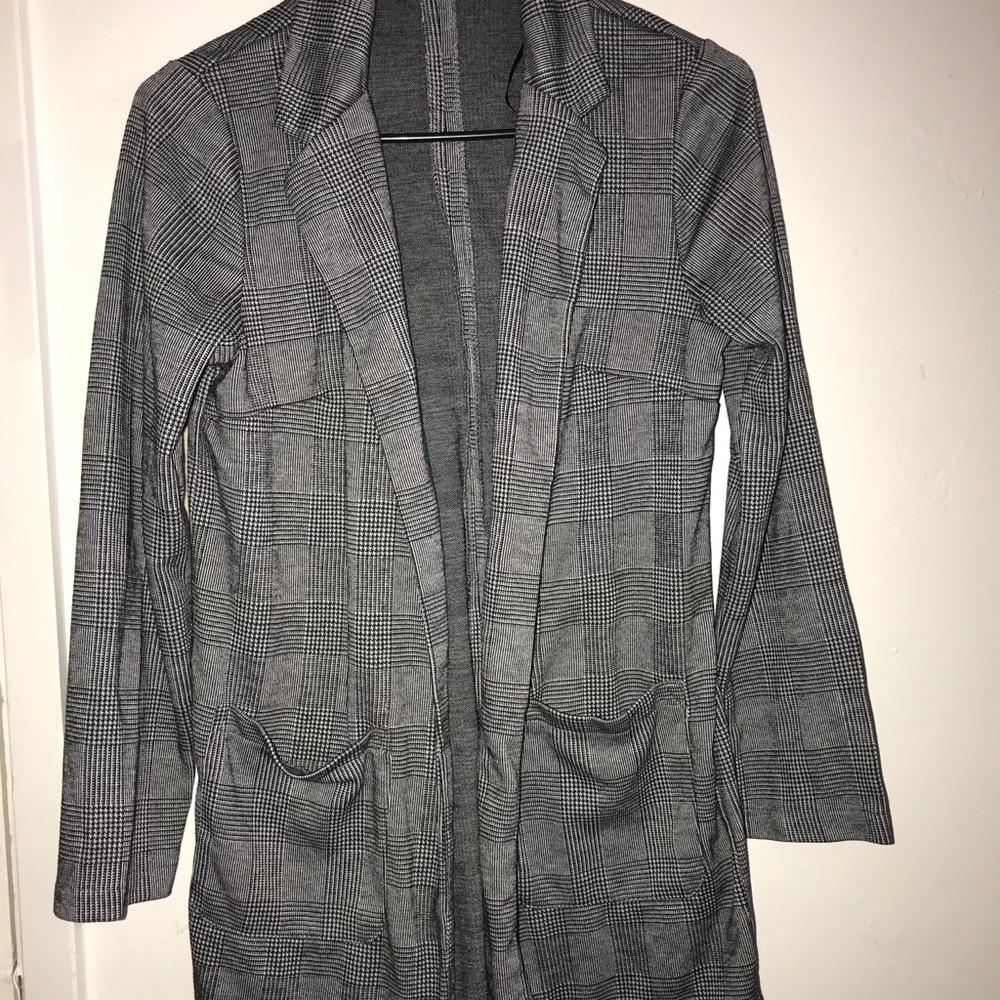 Plaid Blazer
